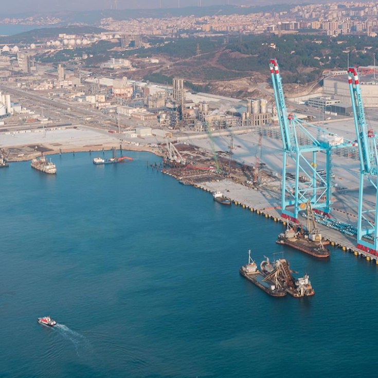 Petkim Konteyner Limanı Geri Saha ve Dalgakıran İnşası, Elektrik İşleri Projesi