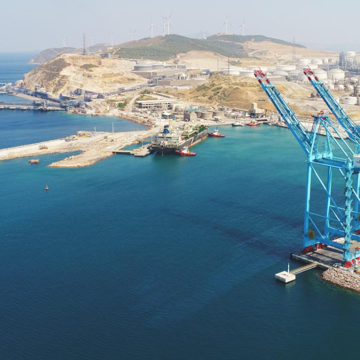 Petkim Konteyner Limanı Geri Saha ve Dalgakıran İnşası, Elektrik İşleri Projesi